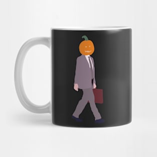 dwight pumpkin head Mug